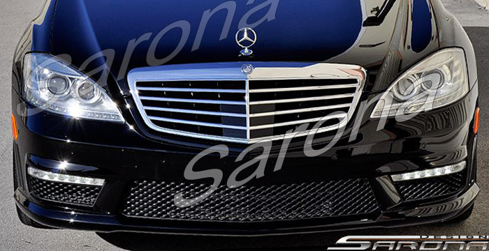 Custom Mercedes S Class Front Bumper  Sedan (2007 - 2013) - $690.00 (Part #MB-004-FB)
